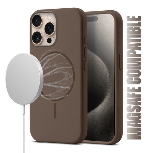 MagSafe Compatible Liquid Silicone Case For Apple iPhone 15 Pro Max