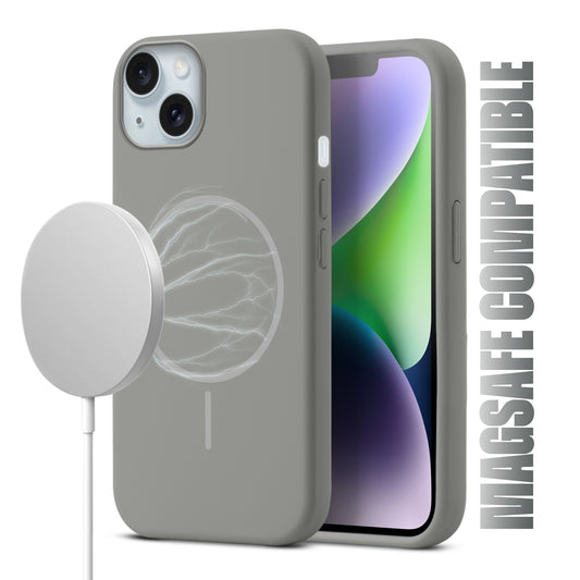 MagSafe Compatible Liquid Silicone Case For Apple iPhone 14 Plus