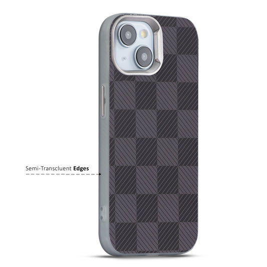 Elegant Hybrid Pattern Design Back Case For Apple iPhone 15