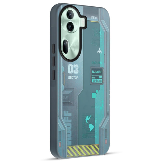 Circuit Printed Back Cover Case Oppo Reno 11 Pro 5G