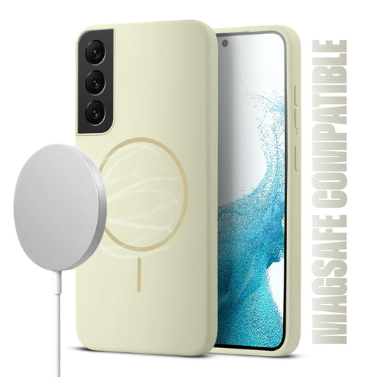 MagSafe Compatible Liquid Silicone Case For Samsung S22 5G