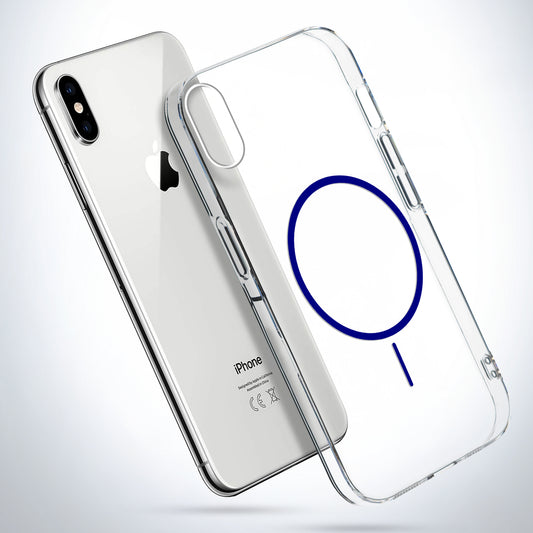 Crystal Clear Anti-Yellowing Magsafe Case For Apple iPhone X