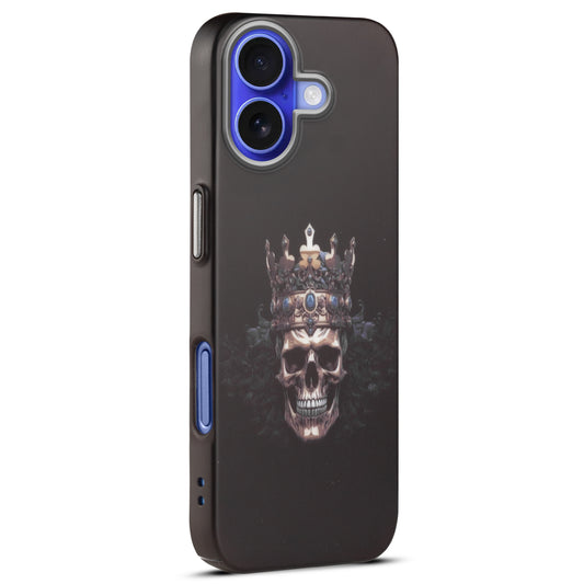Nightfall Skull Cluster Design With Hard Back Case For Apple iPhone 16