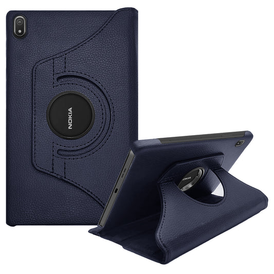 360 Degree Rotating PU Leather Tablet Flip Cover For Nokia T20