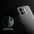 Close-up view of transparent case showing precise button cutouts and responsive side button coverage for iQOO Z11x 5G