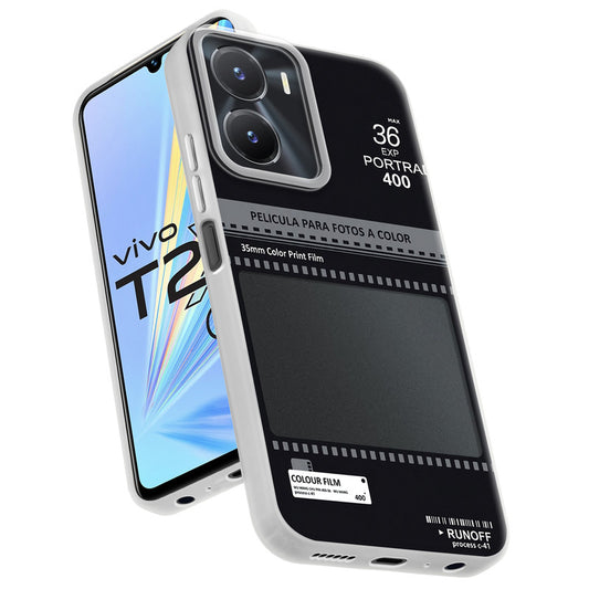 Designer Cover Case with Customizable Transparent Slot for Personalised Photos For Vivo T2x 5G