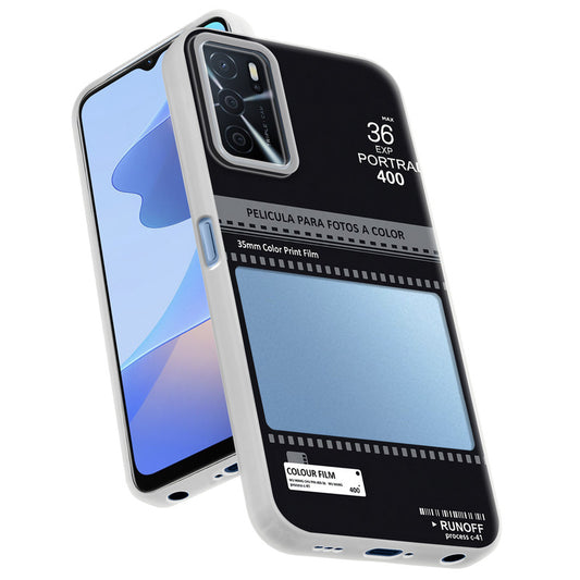 Designer Cover Case with Customizable Transparent Slot for Personalised Photos For Oppo A16