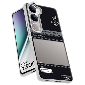 Designer Cover Case with Customizable Transparent Slot for Personalised Photos For Vivo Y300 5G