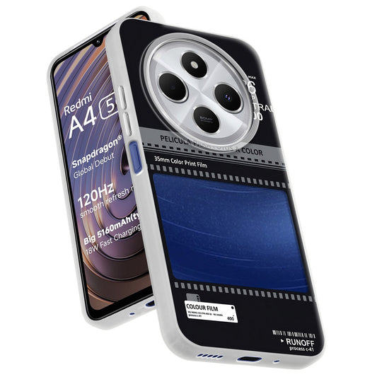 Designer Cover Case with Customizable Transparent Slot for Personalised Photos For Redmi A4 5G