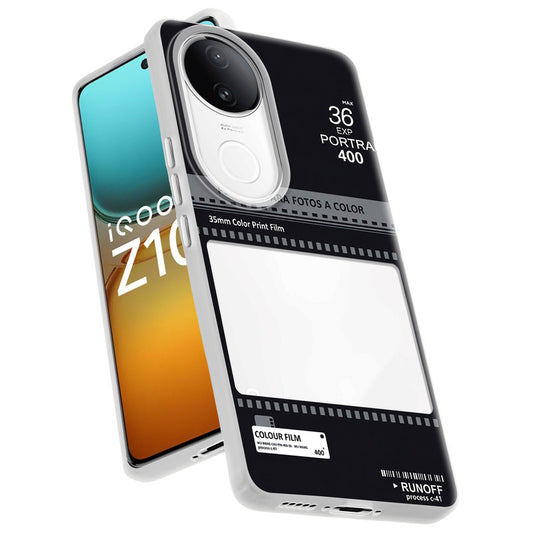 Designer Cover Case with Customizable Transparent Slot for Personalised Photos For iQOO Z10R 5G