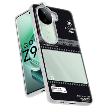 Designer Cover Case with Customizable Transparent Slot for Personalised Photos For iQOO Z9s 5G