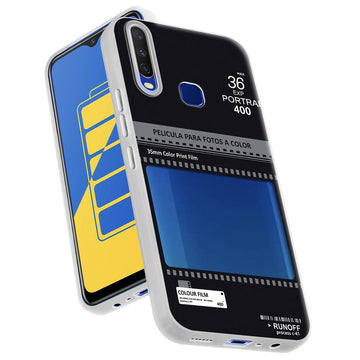 Designer Cover Case with Customizable Transparent Slot for Personalised Photos For Vivo Y15
