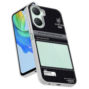 Designer Cover Case with Customizable Transparent Slot for Personalised Photos For Vivo Y18e