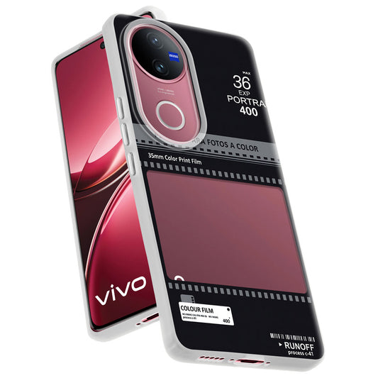 Designer Cover Case with Customizable Transparent Slot for Personalised Photos For Vivo V50 5G