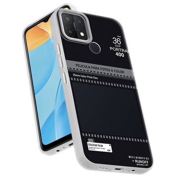 Designer Cover Case with Customizable Transparent Slot for Personalised Photos For Oppo A15