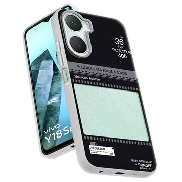 Designer Cover Case with Customizable Transparent Slot for Personalised Photos For Vivo Y18