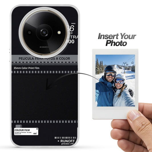 Designer Cover Case with Customizable Transparent Slot for Personalised Photos For Redmi A3X 5G