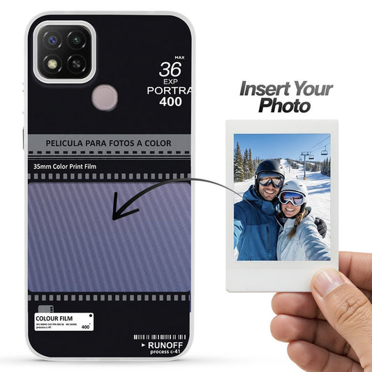 Designer Cover Case with Customizable Transparent Slot for Personalised Photos For Redmi 9C