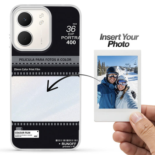 Designer Cover Case with Customizable Transparent Slot for Personalised Photos For Oppo A5x 5G