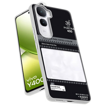 Designer Cover Case with Customizable Transparent Slot for Personalised Photos For Vivo Y400 5G