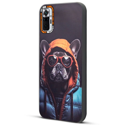 Dark Aesthetic Wild Animal Printed Back Cases For Redmi Note 10 Pro