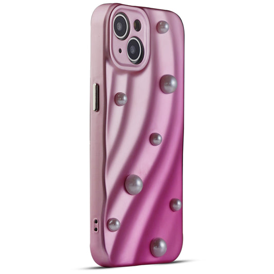 Luxury Matte Pearl Back Cover for Apple iPhone 13