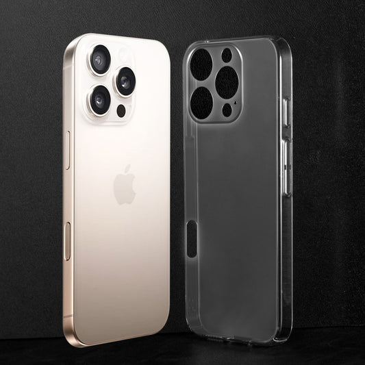 Crystal Clear Hard Back Anti-Yellowing Phone Cover For Apple iPhone 16 Pro Max