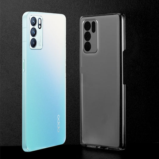 Crystal Clear Hard Back Anti-Yellowing Phone Case For Oppo Reno 6 Pro 5G