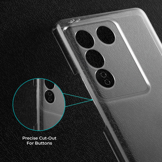 Crystal Clear Hard Back Anti-Yellowing Phone Case For Vivo V27 Pro 5G