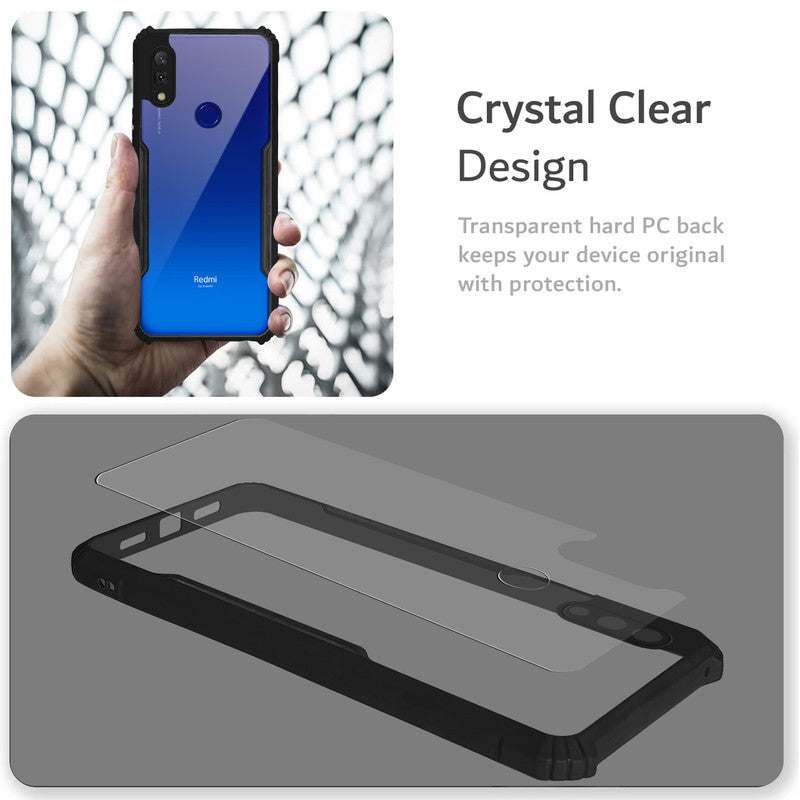 Premium Acrylic Transparent Back Cover for Redmi 7