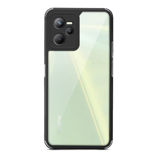 Silicone Frame Transparent Hard Back Cover for Realme C53