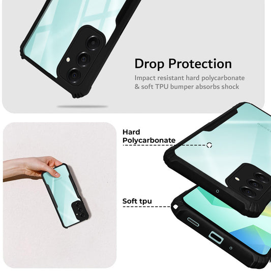 Premium Acrylic Transparent Back Cover for Samsung A16 5G
