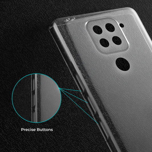 Crystal Clear Hard Back Anti-Yellowing Phone Case for Redmi Note 9