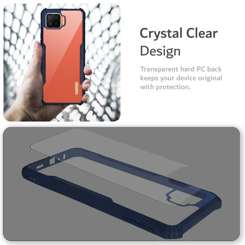 Premium Acrylic Transparent Back Cover for Oppo F17 4G