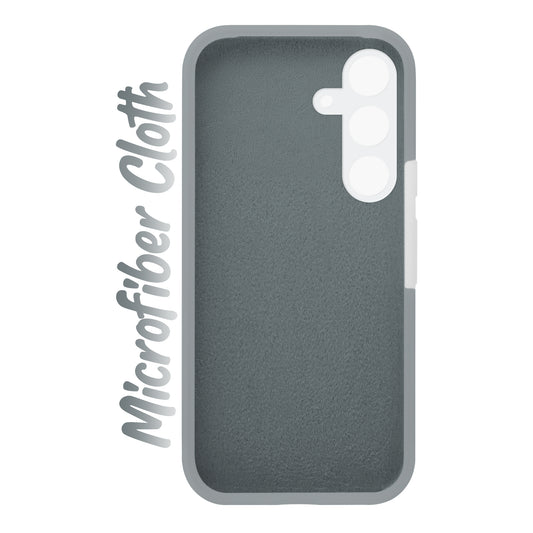 Smooth Touch Soft Silicone Back Case for Samsung S24 FE 5G with Camera Protection for a Sleek and Stylish Look