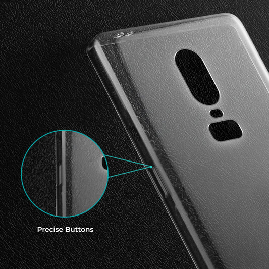 Crystal Clear Hard Back Anti-Yellowing Phone Case For OnePlus 6