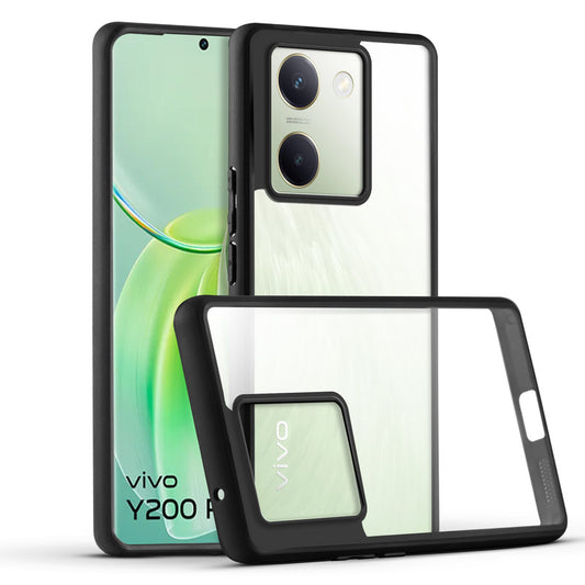 Soft Frame Clear Case For Vivo Y200 Pro 5G