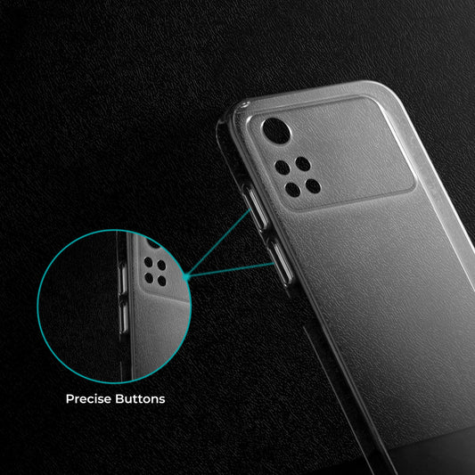 Crystal Clear Hard Back Anti-Yellowing Phone Case For Poco X4 Pro 5G