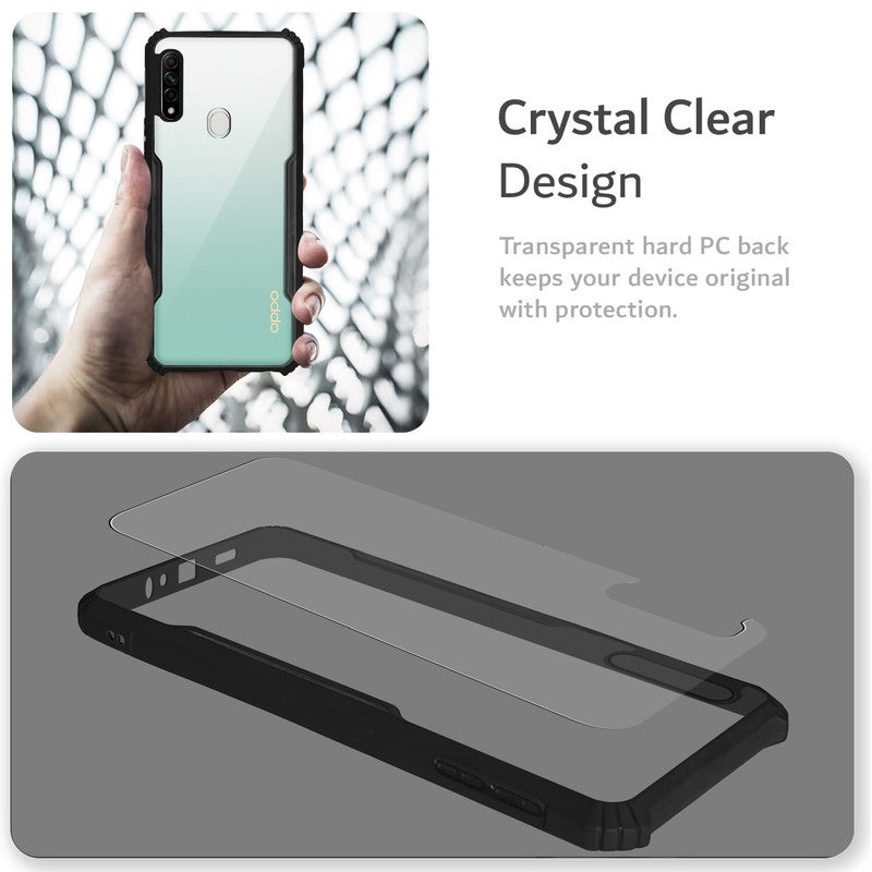 Premium Acrylic Transparent Back Cover for Oppo A31