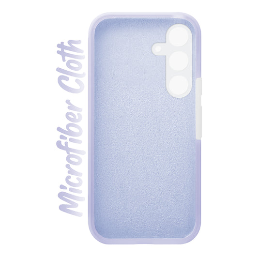 Smooth Touch Soft Silicone Back Case for Samsung S24 FE 5G with Camera Protection for a Sleek and Stylish Look