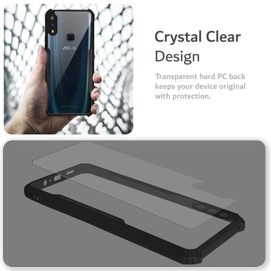Premium Acrylic Transparent Back Cover for Asus Zenfone Max Pro M2