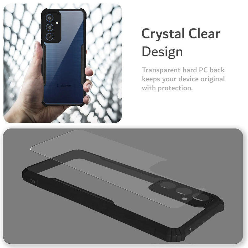 Premium Acrylic Transparent Back Cover for Samsung M35 5G