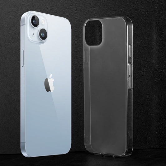 Crystal Clear Hard Back Anti-Yellowing With raised camera edges Phone Case For Apple iPhone 15 Plus