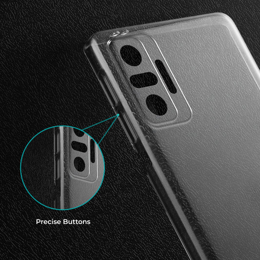 Crystal Clear Hard Back Anti-Yellowing Phone Case For Redmi Note 10 Pro