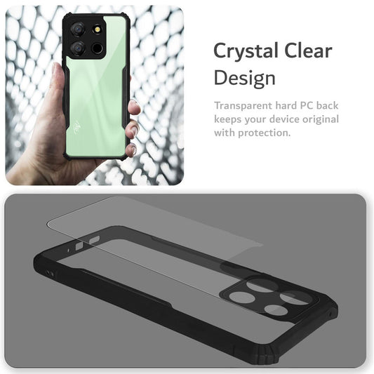 Premium Acrylic Transparent Back Cover for Itel A60