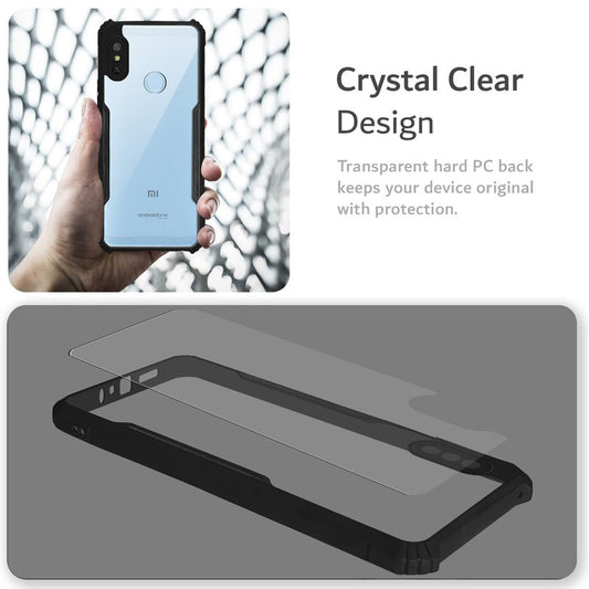 Premium Acrylic Transparent Back Cover for Redmi 6 Pro