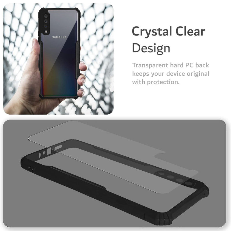 Premium Acrylic Transparent Back Cover for Samsung A50