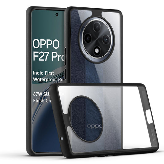 Soft Frame Clear Case For Oppo F27 Pro Plus 5G