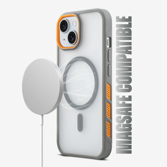 Functional and Stylish with Enhanced Heat Management Magsafe Compatible Back Cover