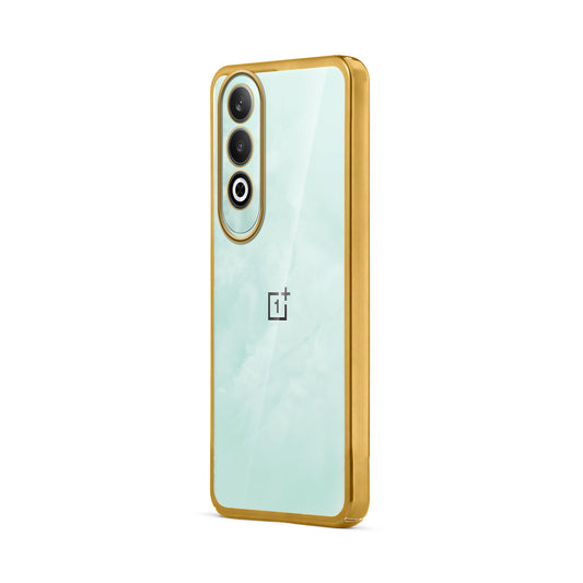 Crystal Clear Premium Shiny Edges Hard Back Case For OnePlus Nord CE 4 5G